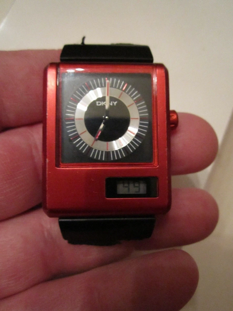 Dkny red shop watch