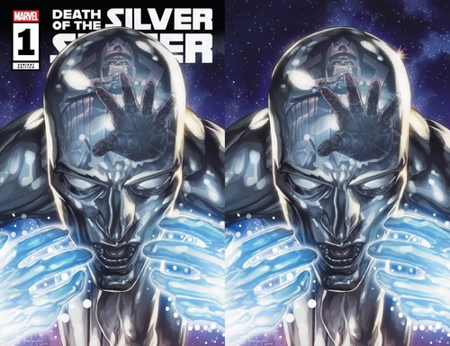 DEATH OF THE SILVER SURFER #1 - MICO SUAYAN TD & VIRGIN SET - LIMITED TO 1000 - Picture 2 of 6