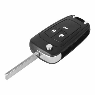  3 Buttons Remote Key Case Shell Blade Fit For Chevrolet Volt Sonic Cruze Camaro
