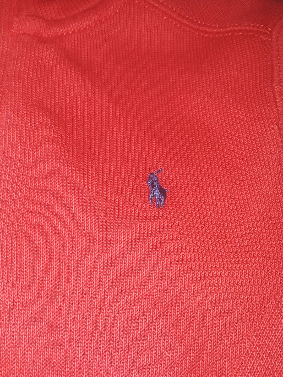 FELPA CON CAPPUCCIO POLO RALPH LAUREN RAGAZZI BIG PONY CERNIERA NUOVA CON ETICHETTE ROSSA taglia 5