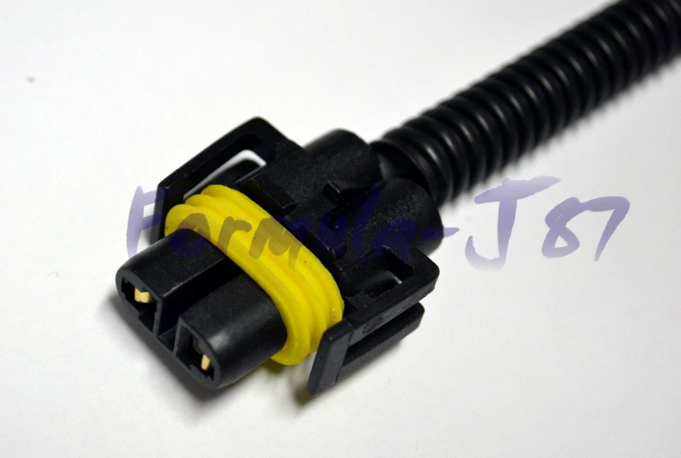 Splitter Wire P S 881 H27 Two Harness Fog Light Socket Plug Connector Lamp Bulb - Image 4 of 4