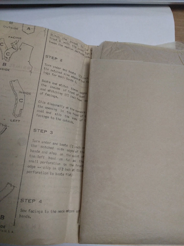 Conjunto de pijama para dormir camisa pantalones niños 14 avance 4190 patrón de costura de colección corte años 40 Foto 4 de 4