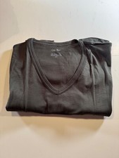 Calvin Klein T Shirt, Size M, Color Black, V Neck