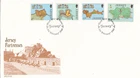 Fortresses GB Jersey FDC 1980 (103955)