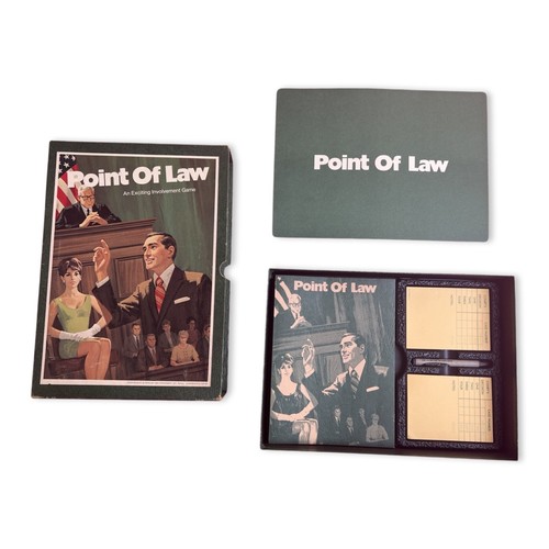 1972 3M ~ POINT OF LAW ~ Involvement Board Game ~ Book Case RPG Table Bookshelf - Picture 6 of 9