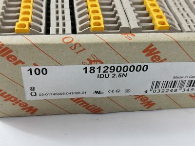 1pcs Weidmuller Wiring Terminals WPD 108 1X120/2X35+3X25+4X16 GY, 1562100000