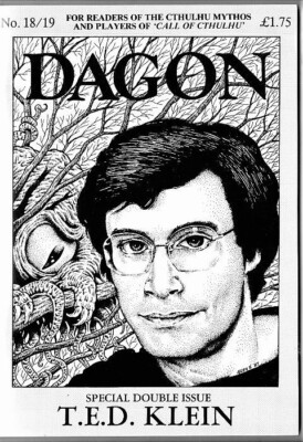 DAGON #18/19 - 1987 British H.P. Lovecraft fanzine - T.E.D. Klein special issue