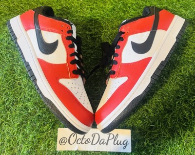 Nike Dunk Low Red Black Nike By You Men s Multi Sizes