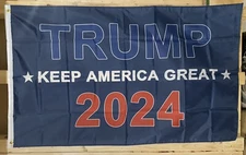 Donald Trump President 2024 Flag FREE SHIP Save America Republican USA Sign 3x5’