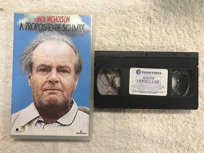 About Schmidt VHS Jack Nicholson Tripictures Alexander Payne