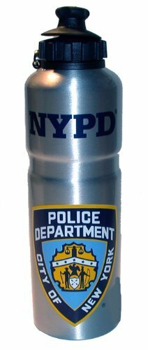 NYPD Water Bottle Metal Aluminum Officially Licensed by The New York City...