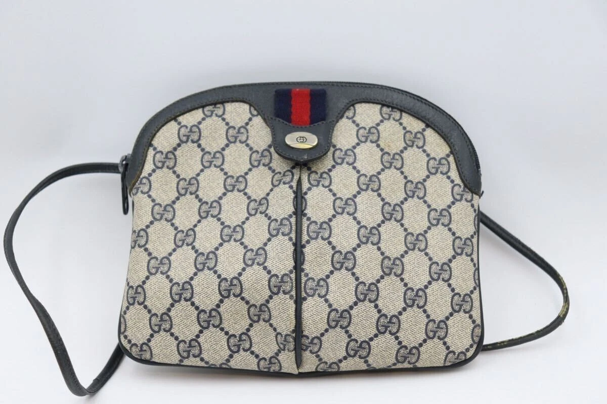 Borsa a tracolla vintage Gucci sherry gg autentica #A0013