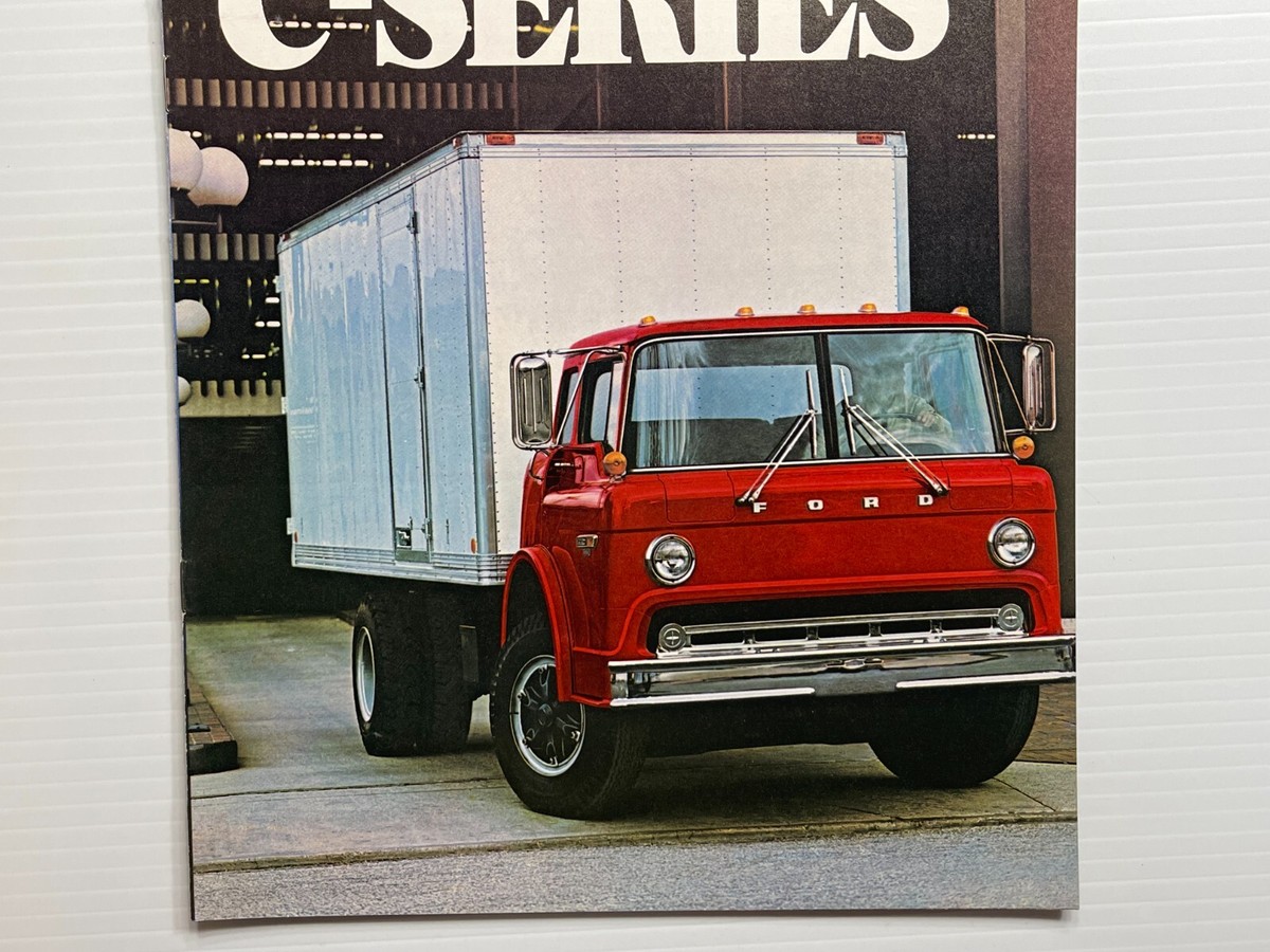 1983 Ford C-Series Trucks Sales Brochure *6 Color Pages* (Original