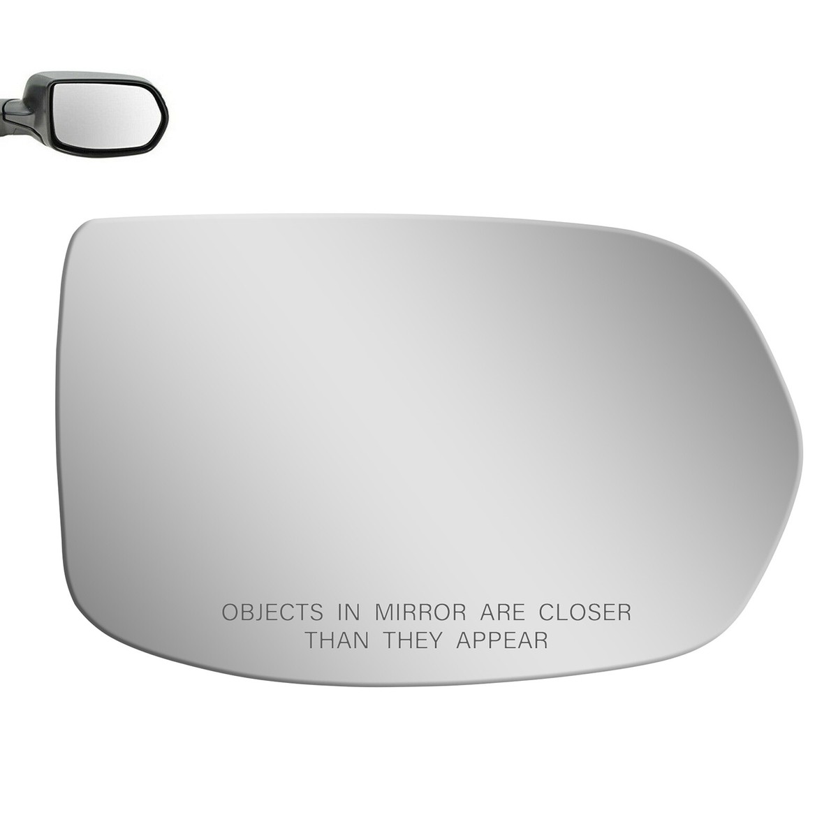 Replacement Mirror Glass for 2007-2011 Honda CR-V Passenger Right Side RH+ Convex