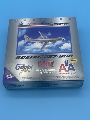Gemini Jets 1:400 American Airlines BOEING 737-800 N902an Chrome