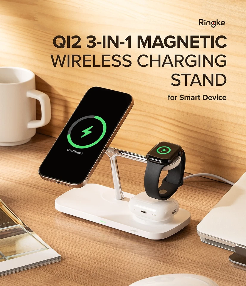 3-In-1 Wireless Charging Stand