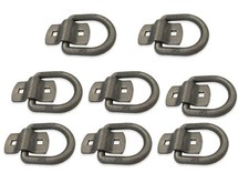 8 pc 1/2" Forged Bolt On Mounting Bracket for Trailer Tie Down Attachment Point