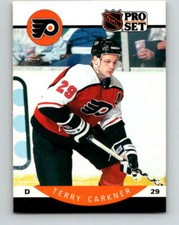 1990-91 Pro Set #212 Terry Carkner NM Near Mint Flyers
