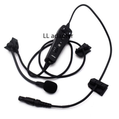 Bose-A20 Headset Cable Assembly Bluetooth Control& Microphone- 6-pin plug (LEMO)