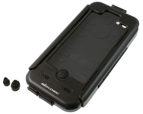 Motorrad Hardcase für iPhone 5 Spritzwassergeschützt. Schwarz. Für GPS-Halter. - Bild 1 von 2