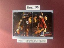 STEELBOOK ONLY One Piece Burning Blood PS4 RARE Limited Edition IN VG COND