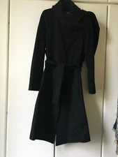 New Patrizia Pepe Cashmere wool belted coat I42