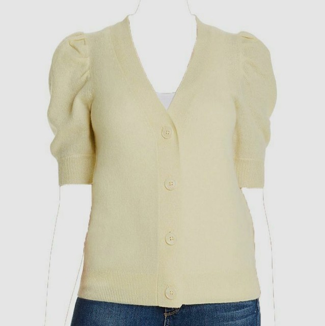 button sweatshirt cardigan