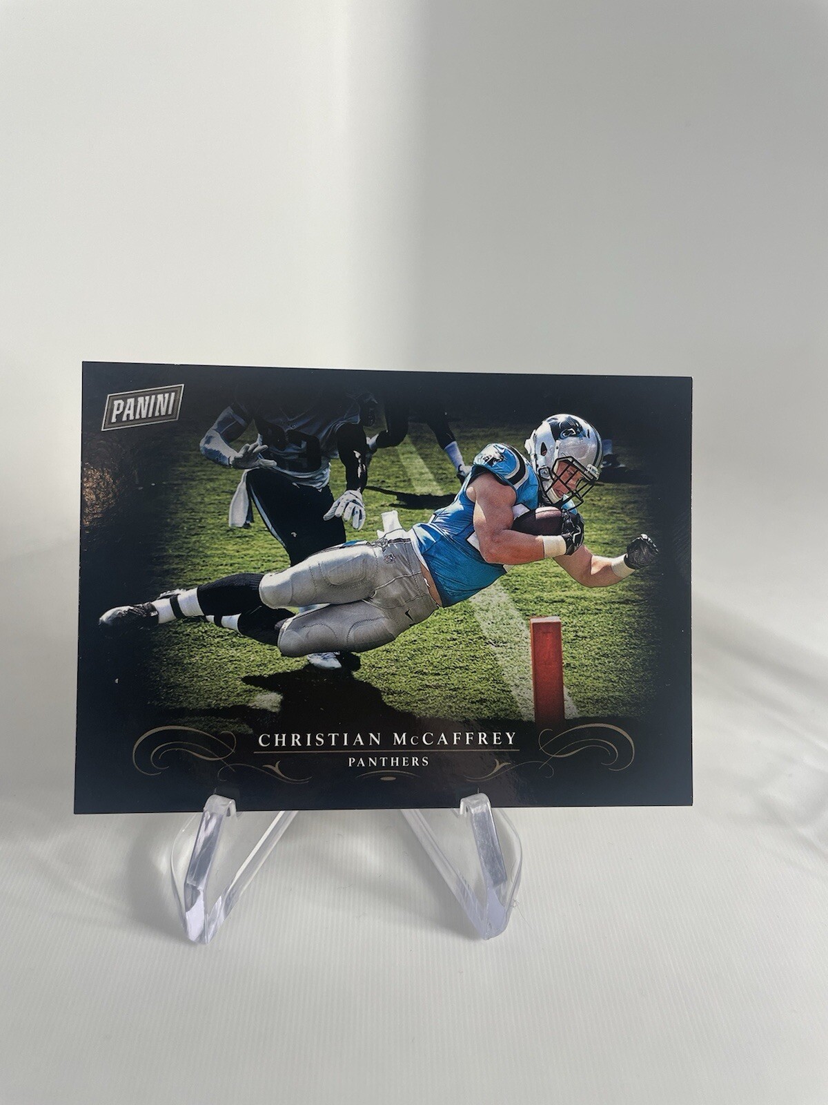 Christian McCaffrey Panini Black Friday Football #10 Base