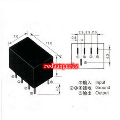 20PCS(pieces)New LT450IW LT450I M50IW 4+1pins 450KHZ Ceramics   kk #E9