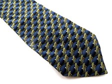 Dolphin Theme Men's Neck Tie by Ties To Nature - Blues, Greens 58"