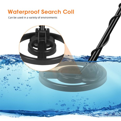 Metalldetektor Gold Metal Detector Wasserdicht Tiefensonde mt Kopfhörer LCD - Bild 23 von 24
