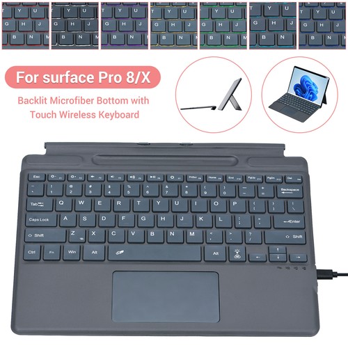 Touchpad Microsoft Surface Pro Type Cover Keyboard for Surface Pro 7/6/5/4 12.3" - Picture 13 of 33