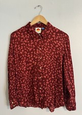 Farm Rio Magda For Anthropologie Button Up Blouse Shirt Women’s Size Small