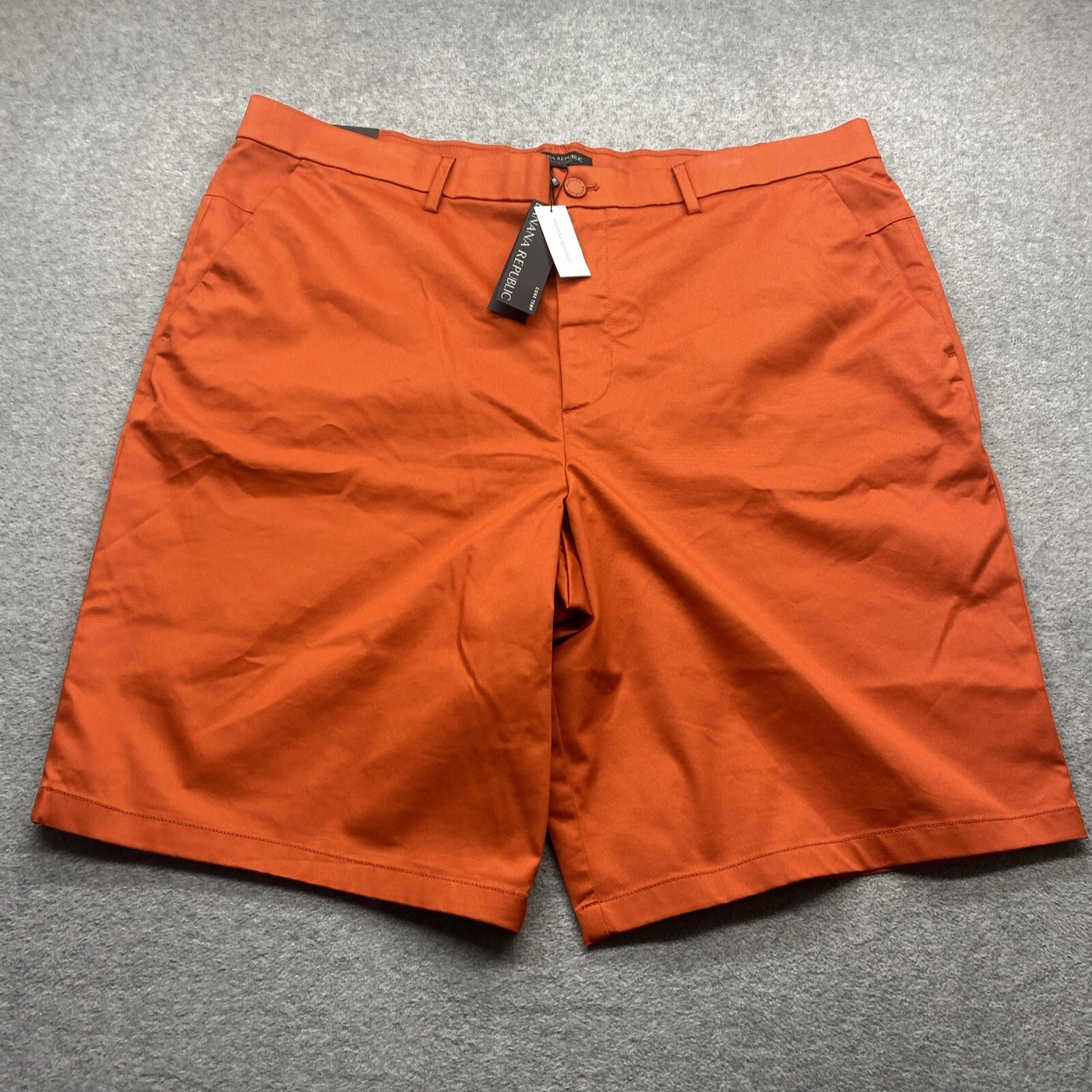 Banana Republic Shorts Mens 40x11" Emerson Chinos Quick Dry Stretch Wrinkle Free