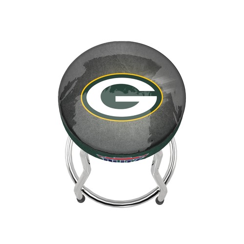 NFL Team Logo Bar Stool Adjustable Swivel Seat High Back Chair Blitz Football - Picture 219 of 247