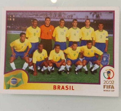 2002 Panini FIFA World Cup Korea Japan Brazil Ronaldinho Gaucho