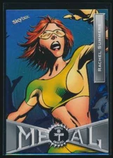 2020 Upper Deck Marvel X-Men Metal Universe Blue #53 Rachel Summers