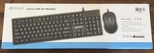 Inland iC210 USB Keyboard And Mouse Combo- Black