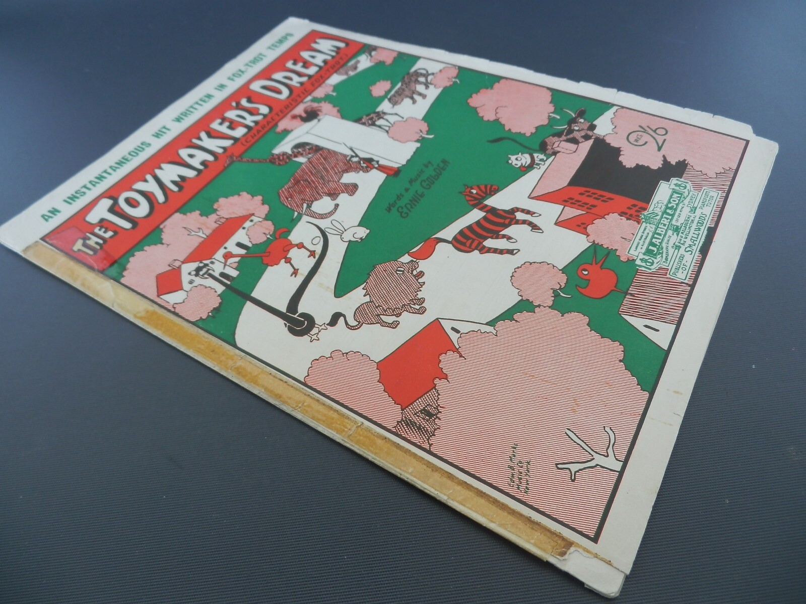 Gulden The Toymaker's Dream RARE sheet music eBay