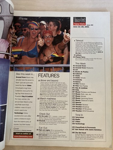 Time Out NY June 2001 Bronx Special Eleanor Roosevelt Lesbian Love. Gay Pride - Picture 2 of 2
