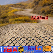 HDPE Geogrid Ground Grid Honeycomb Permeable Pavers Roadbed Enhance 2 Inch Thick