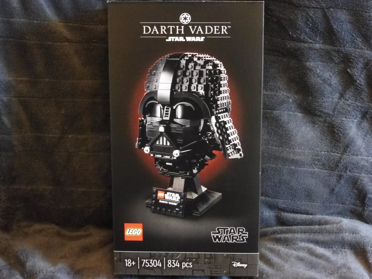 Lego Star Wars 75304 Helmet Collection: Darth Vader Box/Sealed 834