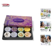 Shower Steamers Aromatherapy Birthday Gifts for Women - 8 Pcs Travel Essentia...