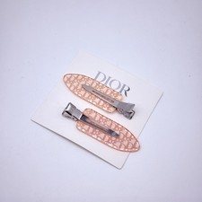 Dior Hair Clip Hair Accessories Pink Colorway