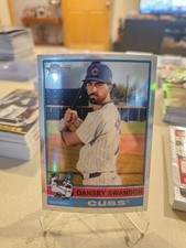 2025 Topps Heritage - Dansby Swanson #128 Chrome Refractor Cubs