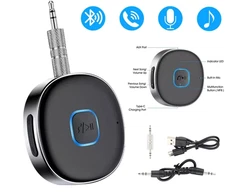 Bluetooth Receiver 3.5mm AUX Car Adapter Wireless Audio Receiver for Home Stereo