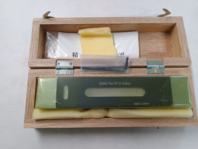 Precision Level Inspection Block 8'' 0.0005 ''Sensitivity Per 10'' Japan