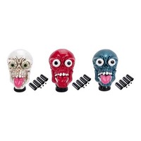 Skull Head Schaltknauf Manuelle Schaltung Skelett ZubehöR Einfache Montage