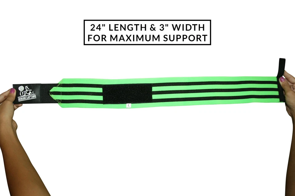 腕包超重型(1 双/2 包)24 英寸举重支撑... — 第 2/4 张图片