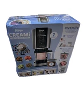 Ninja - CREAMi, Ice Cream Maker, 7 One-Touch Programs - Cloud Silver BOX DAMAGE